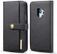 Samsung Galaxy S9 Leren 2-in-1 Bookcase en Back Cover Hoesje Zwart afbeelding 4