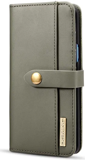 Samsung Galaxy S9 Leren 2-in-1 Bookcase en Back Cover Hoesje Groen afbeelding 14