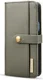Samsung Galaxy S9 Leren 2-in-1 Bookcase en Back Cover Hoesje Groen afbeelding 14