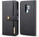 Samsung Galaxy S9 Plus 2-in-1 Bookcase en Back Cover Hoesje Zwart afbeelding 1