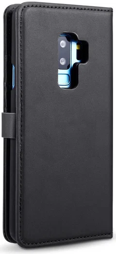 Samsung Galaxy S9 Plus 2-in-1 Bookcase en Back Cover Hoesje Zwart afbeelding 12