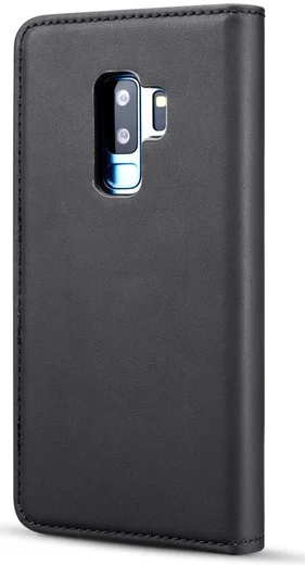 Samsung Galaxy S9 Plus 2-in-1 Bookcase en Back Cover Hoesje Zwart afbeelding 14