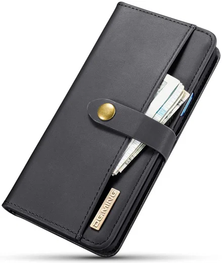 Samsung Galaxy S9 Plus 2-in-1 Bookcase en Back Cover Hoesje Zwart afbeelding 9
