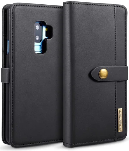 Samsung Galaxy S9 Plus 2-in-1 Bookcase en Back Cover Hoesje Zwart afbeelding 10