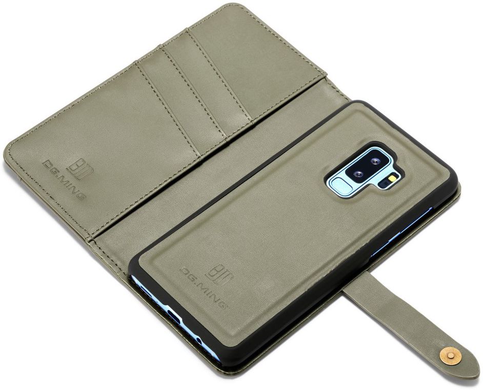 Samsung Galaxy S9 Plus 2-in-1 Bookcase en Back Cover Hoesje Groen afbeelding 5