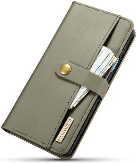 Samsung Galaxy S9 Plus 2-in-1 Bookcase en Back Cover Hoesje Groen afbeelding 9