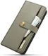 Samsung Galaxy S9 Plus 2-in-1 Bookcase en Back Cover Hoesje Groen afbeelding 9