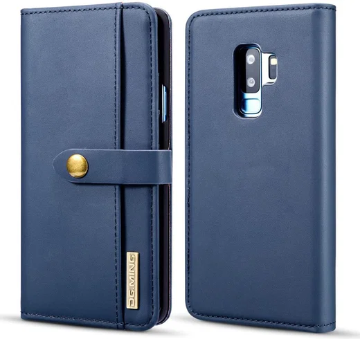Samsung Galaxy S9 Plus 2-in-1 Bookcase en Back Cover Hoesje Blauw afbeelding 1