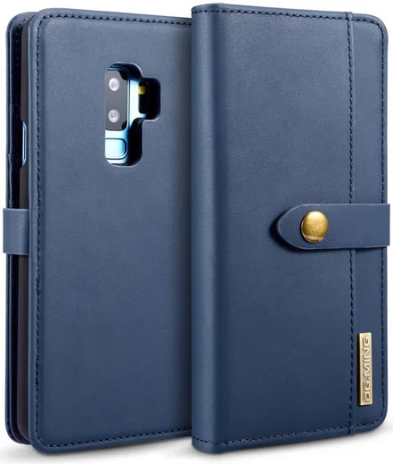 Samsung Galaxy S9 Plus 2-in-1 Bookcase en Back Cover Hoesje Blauw afbeelding 10