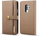 Samsung Galaxy S9 Plus 2-in-1 Bookcase en Back Cover Hoesje Bruin afbeelding 1