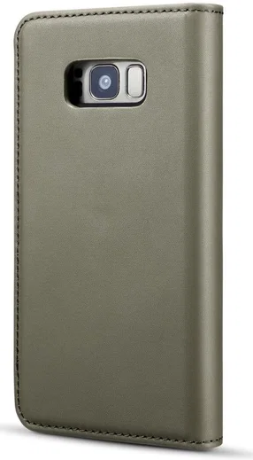Samsung Galaxy S8 Plus 2-in-1 Bookcase en Back Cover Hoesje Groen afbeelding 14