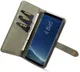 Samsung Galaxy S8 Plus 2-in-1 Bookcase en Back Cover Hoesje Groen afbeelding 2