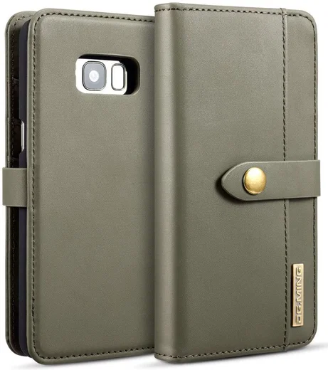 Samsung Galaxy S8 Plus 2-in-1 Bookcase en Back Cover Hoesje Groen afbeelding 10