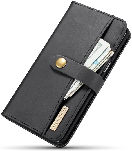 Samsung Galaxy S8 Leren 2-in-1 Bookcase en Back Cover Hoesje Zwart afbeelding 8