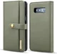 Samsung Galaxy Note 8 Leren 2-in-1 Bookcase en Back Cover Hoesje Groen afbeelding 1