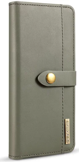 Samsung Galaxy Note 8 Leren 2-in-1 Bookcase en Back Cover Hoesje Groen afbeelding 12