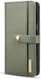 Samsung Galaxy Note 8 Leren 2-in-1 Bookcase en Back Cover Hoesje Groen afbeelding 14