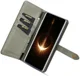 Samsung Galaxy Note 8 Leren 2-in-1 Bookcase en Back Cover Hoesje Groen afbeelding 5