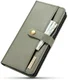Samsung Galaxy Note 8 Leren 2-in-1 Bookcase en Back Cover Hoesje Groen afbeelding 10