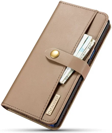 Samsung Galaxy Note 8 Leren 2-in-1 Bookcase en Back Cover Hoesje Bruin afbeelding 9
