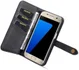 Samsung Galaxy S7 Leren 2-in-1 Bookcase en Back Cover Hoesje Zwart afbeelding 4