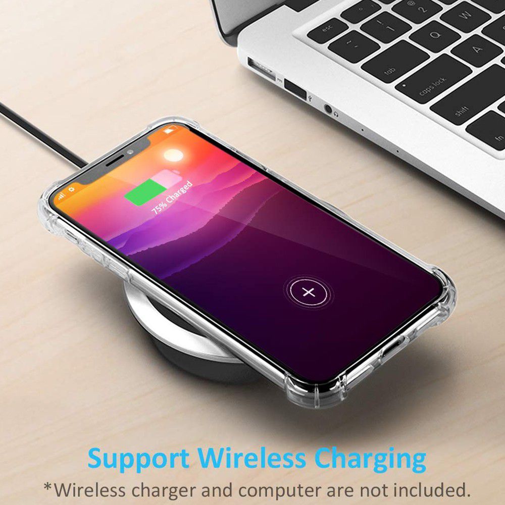 Apple iPhone XR Rugged Transparante TPU Back Cover Hoesje afbeelding 7