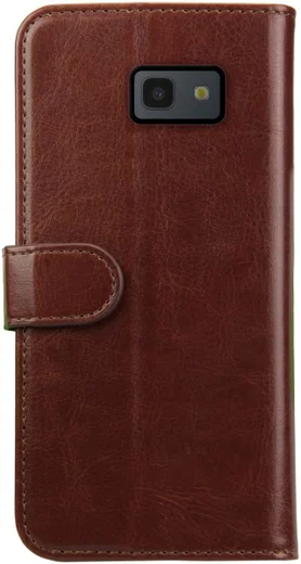 Rosso Element Samsung Galaxy J4 Plus Hoesje Book Cover Bruin afbeelding 5