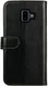 Rosso Element Samsung Galaxy J6 Plus Hoesje Book Cover Zwart afbeelding 2