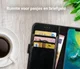 Rosso Element Huawei Mate 20 Pro Hoesje Book Cover Zwart afbeelding 9