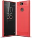 Sony Xperia XA2 Plus Geborsteld TPU Hoesje Rood afbeelding 1