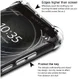 IMAK Sony Xperia XA2 Plus Hoesje TPU met Screenprotector Metaal Zwart afbeelding 5