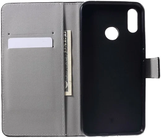 Huawei P Smart Plus Portemonnee Hoesje Blossom afbeelding 2