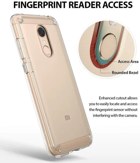 Ringke Fusion Xiaomi Redmi 5 Plus Transparant afbeelding 7