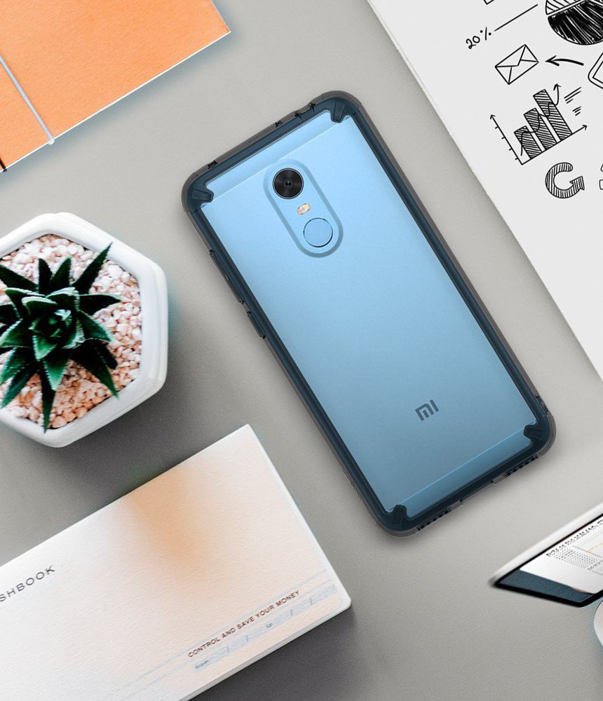 Ringke Fusion Xiaomi Redmi 5 Plus Transparant Zwart afbeelding 7