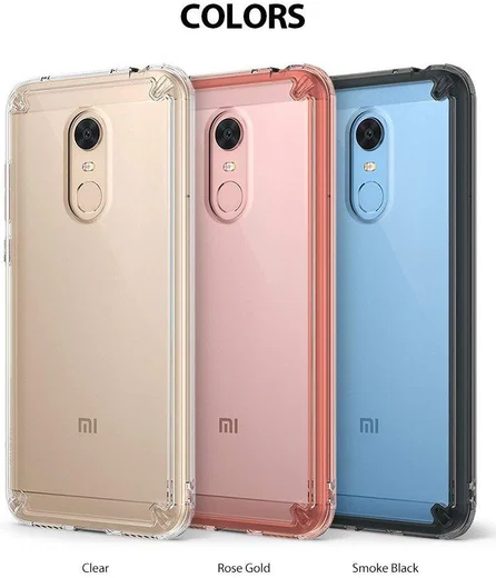 Ringke Fusion Xiaomi Redmi 5 Plus Transparant Zwart afbeelding 9