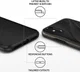 Ringke Wave Apple iPhone XS Hoesje Zwart afbeelding 2