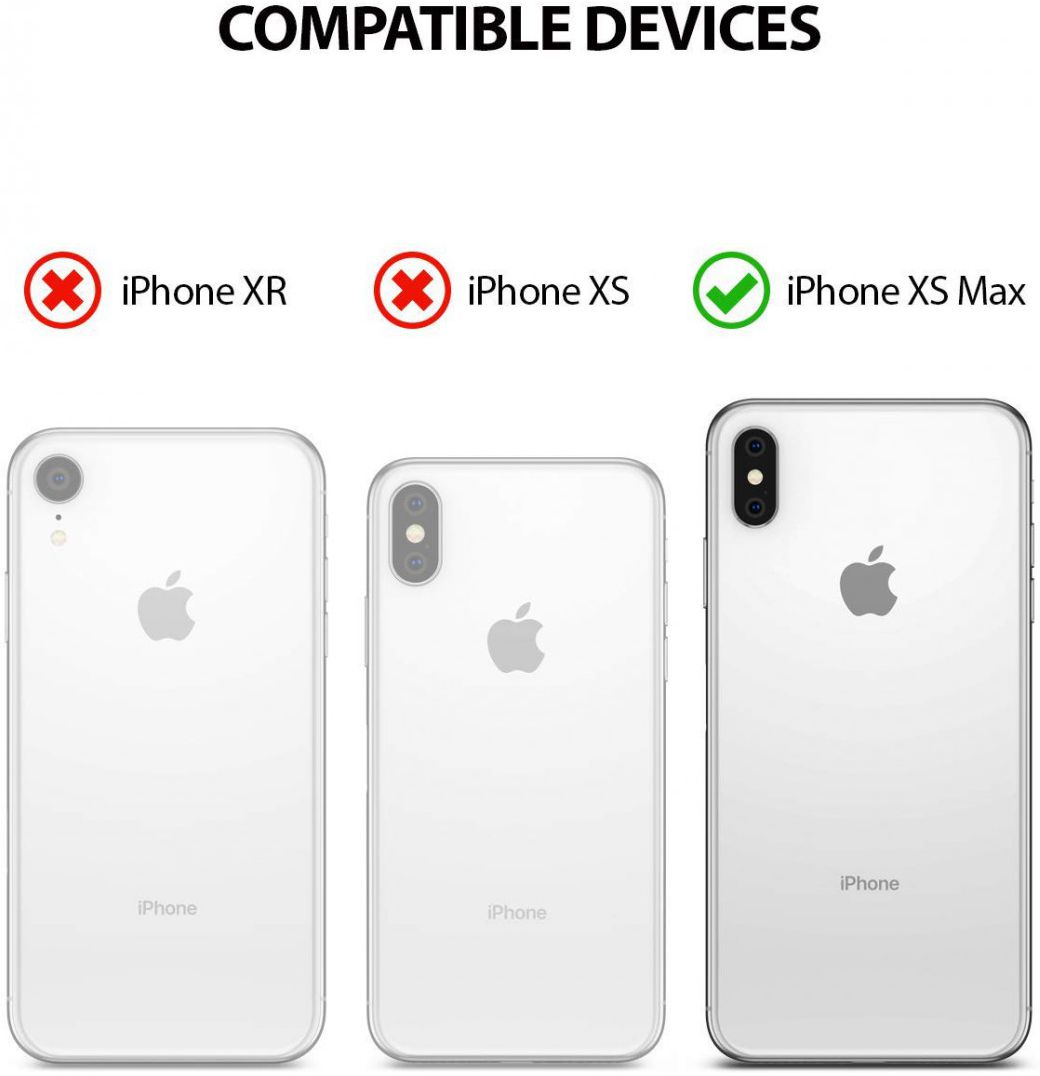 Ringke Wave Apple iPhone XS Max Hoesje Paars afbeelding 10