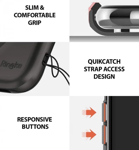 Ringke Wave Apple iPhone XR Hoesje Zwart afbeelding 7