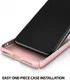 Ringke Slim Apple iPhone XS Ultra Dun Hoesje Roze afbeelding 5
