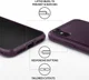 Ringke Onyx Apple iPhone XS Hoesje Paars afbeelding 2