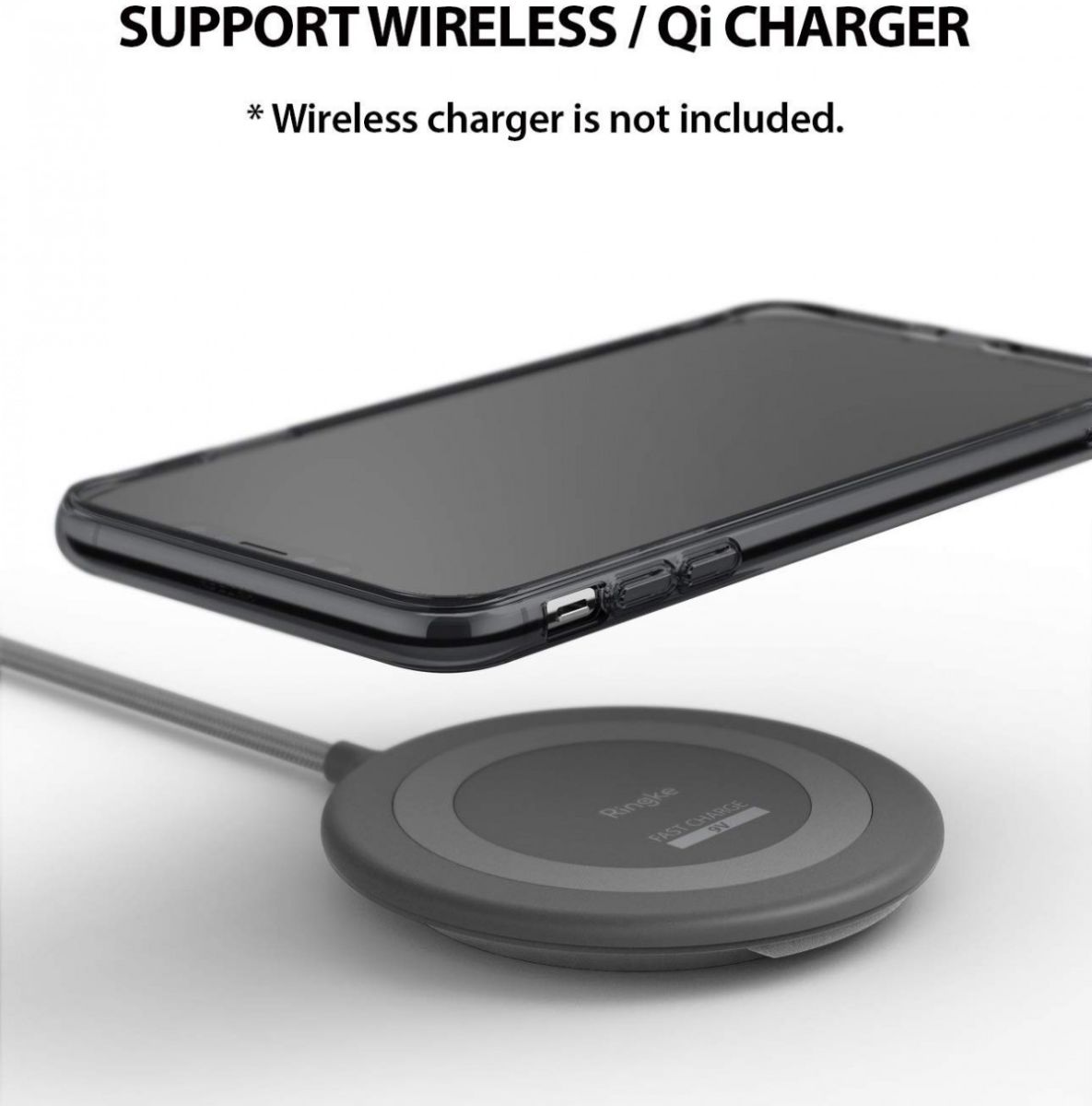 Ringke Air Hoesje Apple iPhone X(S) Zwart afbeelding 5