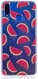 Huawei P Smart Plus Transparant TPU Backcover Hoesje Watermeloen Print afbeelding 1