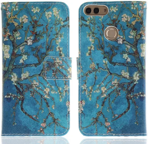 Huawei P Smart Portemonnee Print Hoesje Blossom afbeelding 7