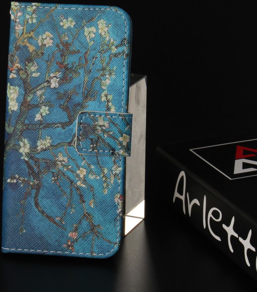 Huawei P Smart Portemonnee Print Hoesje Blossom afbeelding 9