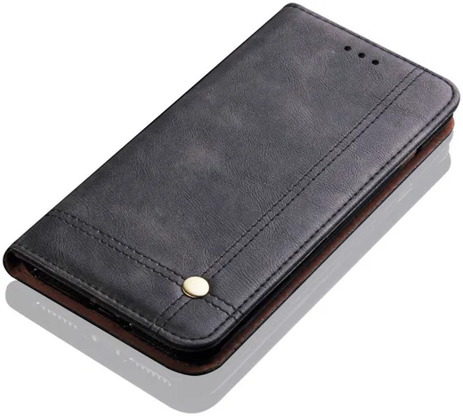 Huawei P Smart Retro Portemonnee Hoesje Zwart afbeelding 7