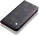 Huawei P Smart Retro Portemonnee Hoesje Zwart afbeelding 7