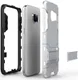 Hybride Samsung Galaxy S7 Back Cover Bescherm Hoesje Zilver afbeelding 3