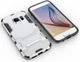Hybride Samsung Galaxy S7 Back Cover Bescherm Hoesje Zilver afbeelding 5