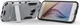 Hybride Samsung Galaxy S7 Back Cover Bescherm Hoesje Zilver afbeelding 6