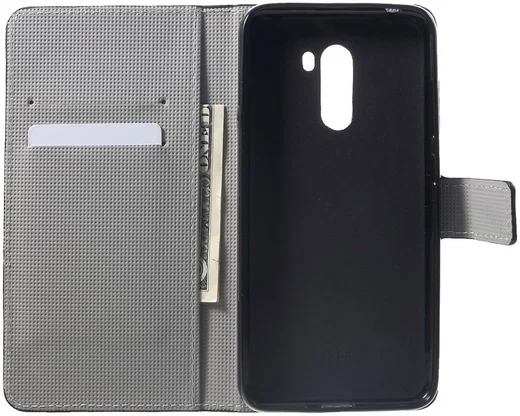 Xiaomi PocoPhone F1 Portemonnee Hoesje Print Vlinder afbeelding 6